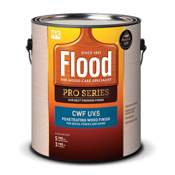Sikkens Flood Pro Series Transparent Smooth Cedar Water-Based Acrylic/Oil Penetrating Wood Finish 1 gal FLD56601 - main